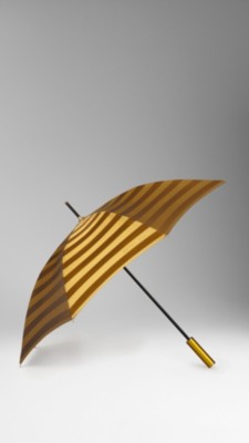 Metallic Stripe Umbrella