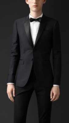 Satin Lapel Tuxedo Jacket