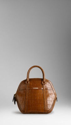 The Medium Orchard in Alligator Bridle Leather
