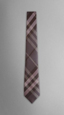 Check Silk Tie