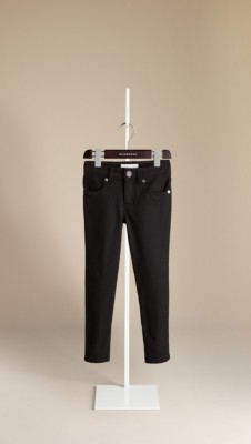 Skinny Fit Stretch Jersey Trousers