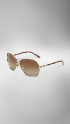 Metal Round Frame Sunglasses