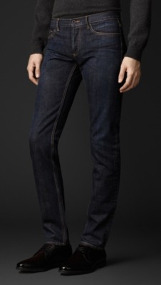 Skinny Fit Selvedge Denim Jeans