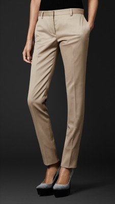 Virgin Wool Tailored Trousers