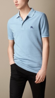 Cotton Jersey Double Dyed Polo Shirt