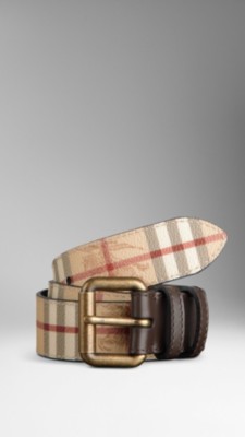 Haymarket Check Belt