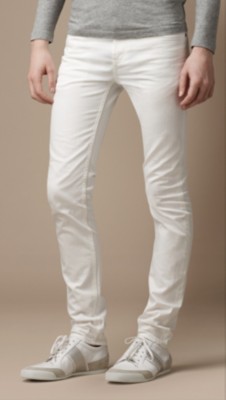 Shoreditch White Skinny Fit Jeans