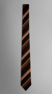 Striped Silk Tie