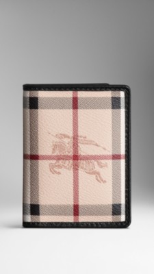 Haymarket Check ID Card Case