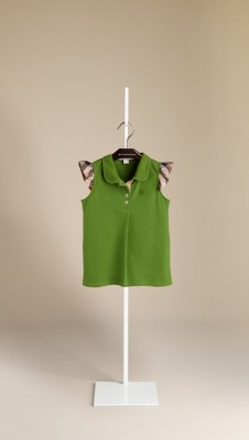 Check Sleeve Polo Shirt