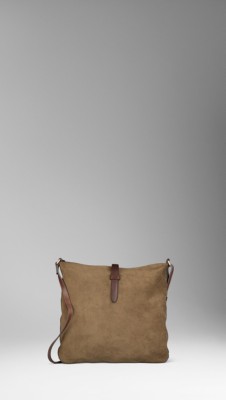 Hunting Suede Crossbody Bag