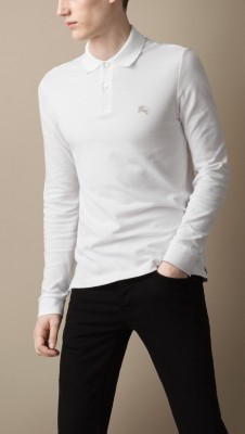 Check Placket Polo Shirt