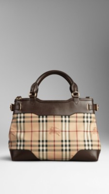 Small Haymarket Check Tote Bag