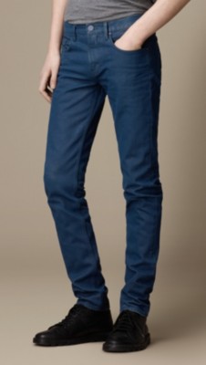 Shoreditch Coated Colour Skinny Fit Jeans