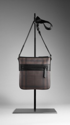Small Smoked Check Crossbody Bag