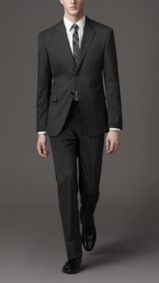 CLASSIC FIT PRINCE OF WALES CHECK SUIT