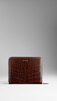 Alligator Leather iPad Case