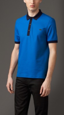 Mercerised Cotton Polo Shirt