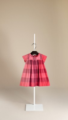 Check Ruffle Dress