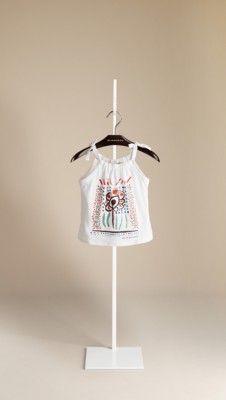 Flower Graphic vest