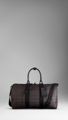 Smoked Check Holdall