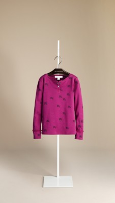 Equestrian Knight Print Henley