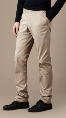 Slim Fit Cotton Chinos