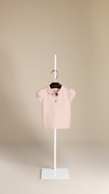 Puff Sleeve Polo Shirt
