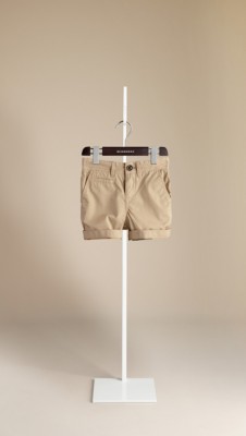 Cotton Twill Chino Shorts