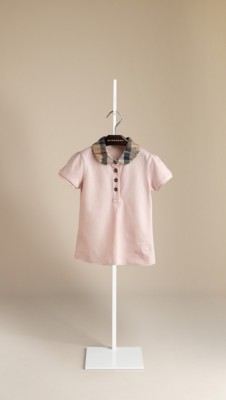 Check Collar Polo Shirt