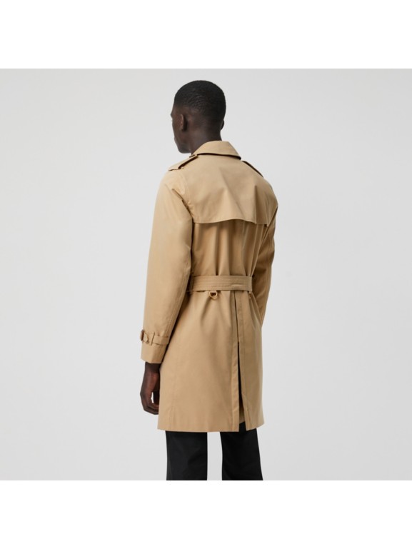 the chelsea heritage trench coat in honey - men | burberry