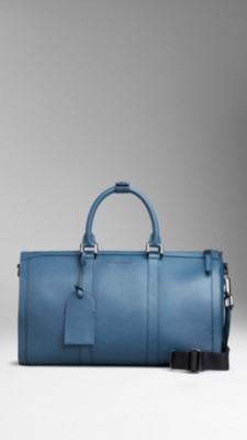 Medium London Leather Holdall