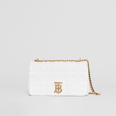 burberry white purse