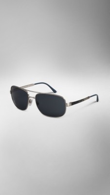 Square Frame Aviator Sunglasses
