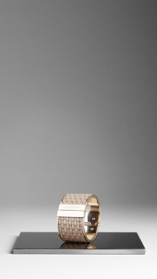 Woven Bridle Leather Cuff