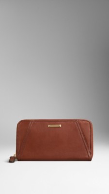 Bridle Leather Ziparound Wallet