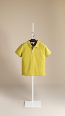 Check Placket Polo Shirt