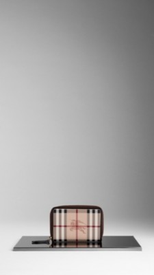 Haymarket Check Ziparound Wallet