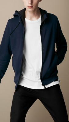 Sport Collection Cotton Jersey Hooded Top