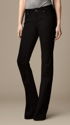 Hempton Black Rinse Bootcut Jeans