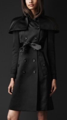Caped Trench Coat