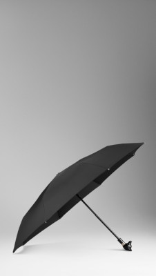 Fox Handle Folding Umbrella