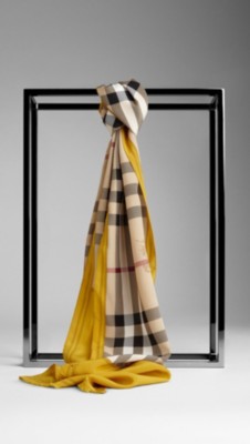 Haymarket Check Silk Scarf
