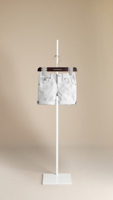 Stretch-Cotton Shorts