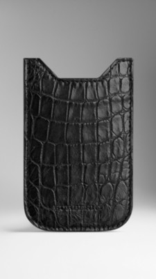 Alligator Leather iPhone Case