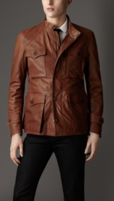 Lambskin Military Field Jacket