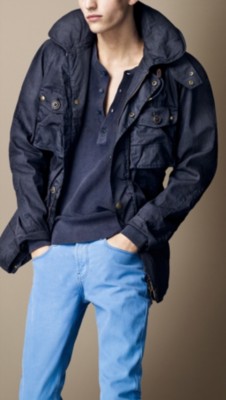 Cotton Nylon Field Jacket