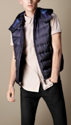 Down-Filled Hooded Gilet