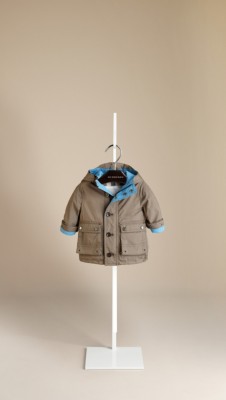 Contrast Hooded Jacket