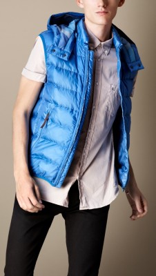 Down-Filled Hooded Gilet